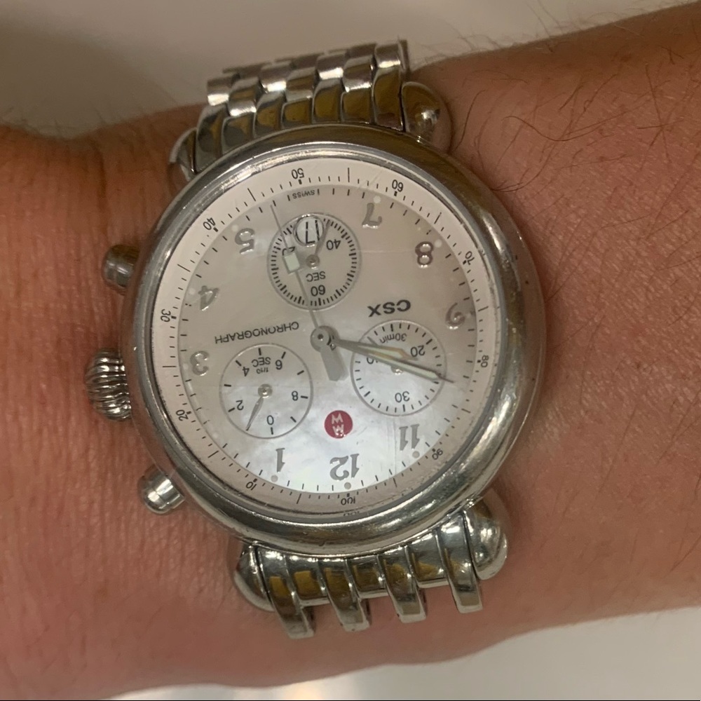 Michele Sport Sail Stainless Steel